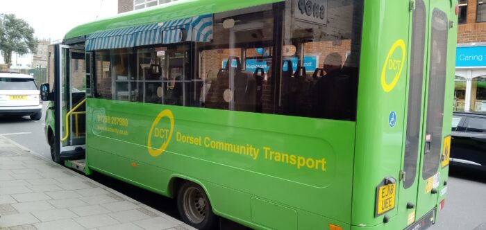 Dorset Community Transport bus