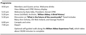 Programme for Centenary Celebration event